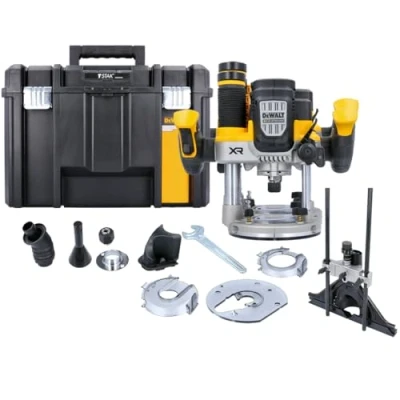Image of DeWalt DCW620NT 18V XR Cordless Brushless 1/2&quot; Plunge Router in Tstak VI Deep Carry Case