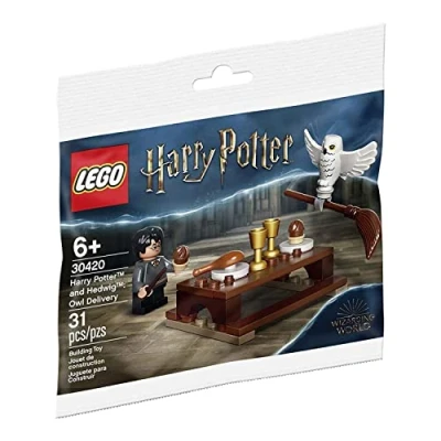 Image of LEGO Harry Potter and Hedwig Owl Delivery Polybag Set 30420 (Bagged)