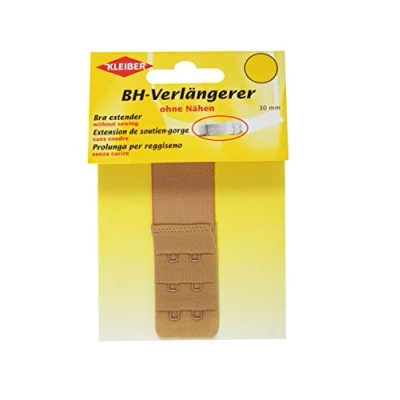 Image of Kleiber Bra Extender up to 5cm Beige/Nude 30mm Double Hook