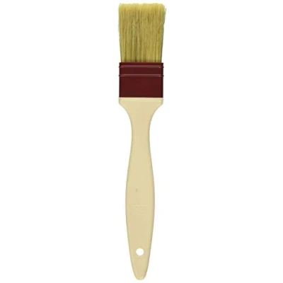 Image of Matfer E443 Pastry Brush Natural Flat Bristles, 40 mm Long
