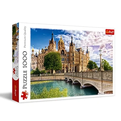 Image of Trefl 10669 Castle on the island 1000 Teile, Premium Quality, für Erwachsene und Kinder ab 12 Jahren Puzzle Pieces, Schloss auf der Insel