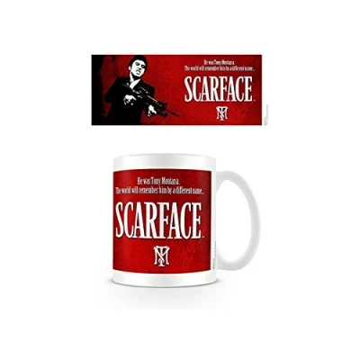 Image of Scarface Splatter Ceramic Mug, Multi Colour, 11 oz/315 ml