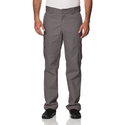 Image of Dickies, Men&#039;s, MECHANICAL STRETCH CARGO PANT REGULAR, GRAVEL GRAY, 36W / 34L