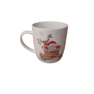 Image of Lesser &amp; Pavey Bug Art Santa Fine China Mug