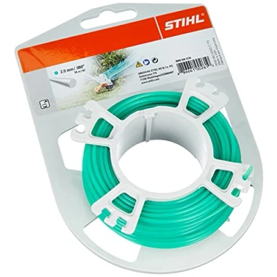 Image of STIHL 9302335 Grass Trimmer Line Green 2.0 mm x 15.3 m, Brush Cutter Line,