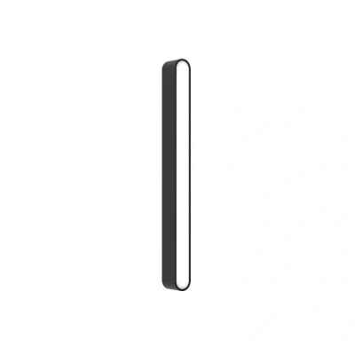 Image of Astro Atticus 600 3000K Dimmable Bathroom Wall Light IP44 Rated (Matt Black), LED Strip Lamp, Designed in Britain 1440005 3 Years Guarantee