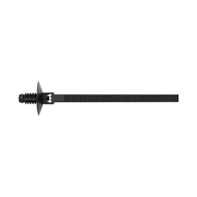 Image of Genuine 100x Hellerman Tyton Cable Ties Black Rel30Spd6 160X5 Accessories Too...