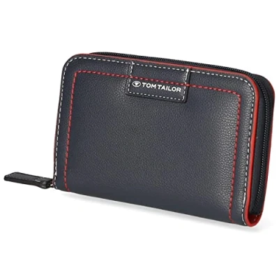 Image of TOM TAILOR Women&#039;s Miri Mare Zipper Purse, Mixed Maritime, one Size