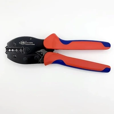 Image of LY 416TX Hand Crimping Tools for Non Insulated Cable lugs terminals 4 16mm² Professional Ratchet Pliers Crimper 11 5AWG