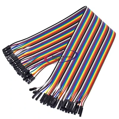 Image of Reland Sun 10cm 20cm 30cm 2.54mm Jumper Wires Cables male to female (30CM female)