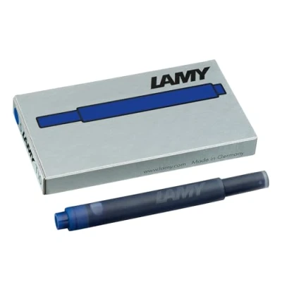 Image of Lamy T10 Ink Cartridges Blue (1 Packet With 5 Cartridges)