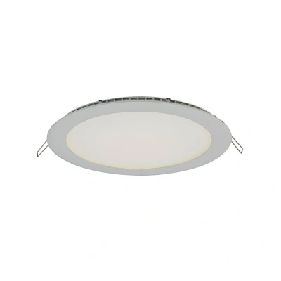 Image of Ansell Panel LED Downlight 9W 3000K Matt White