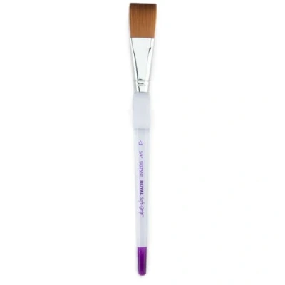 Image of Royal &amp; Langnickel Soft Grip Synthetic Sable Watercolour Paint Brushes (Stroke 1&quot;)