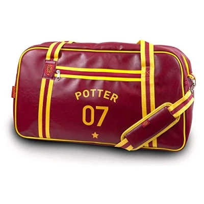 Image of Groovy UK Womens Harry Potter Holdall Bag, Red, M