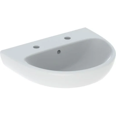 Image of Geberit Selnova 2 Taphole Washbasin White 550mm X 440mm 501.400.00.6