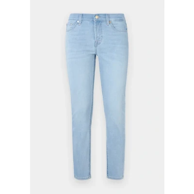 Image of 7 for all mankind BAIR ECO Mirage Jeans Skinny Fit, Women&#039;s, Size: 29, Light blue