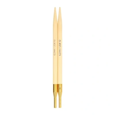 Image of Addi Click Bamboo Interchangeable (6.00mm) Needle Tips 1 Unit