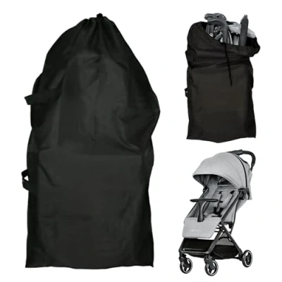 Image of Wisebom Travel Stroller Bag, Baby Car Seat Cover, Bag for Airplane, Waterproof Gate Check Pram Cover Buggy Child Kids Infant Portable
