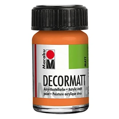 Image of Marabu Decormatt Acrylic Paint 15 ml