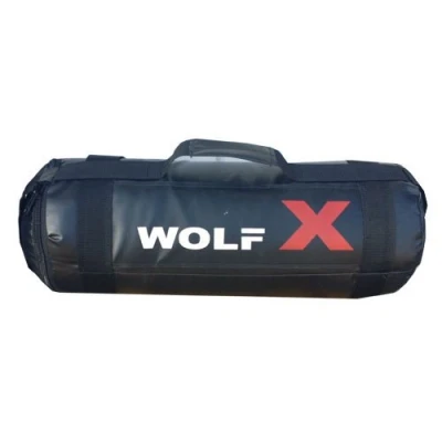 Image of Power Cloth/Sand FILLED Bag Boxing MMA Training Fitness 5 35kg (Black) (30kg Weight)