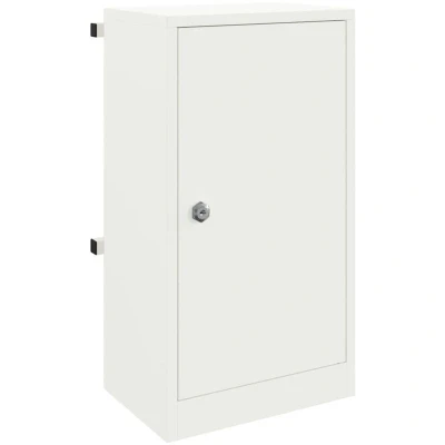 Image of vidaXL Mailbox White 30 x 23 55 cm Steel