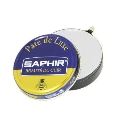 Image of Saphir Beaute Du Cuir Pate De Luxe High Gloss Shoe Polish (Neutral)