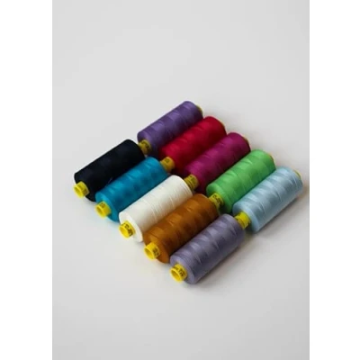 Image of Gutermann 120 All Purpose Supernova Thread Set Premium Quality Polyester for Sewing and Crafting Machine/Hand