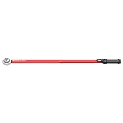 Image of GEDORE red 3/4&quot; 110 550Nm Steel Tube Torque Wrench for Left and Right Hand Thread Red/Black