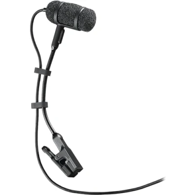 Image of Audio Technica PRO35 Cardioid Condenser Clip on Instrument Microphone Black