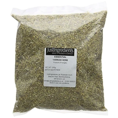 Image of JustIngredients Essentials Yarrow Herb 250 g (Pack of 3)