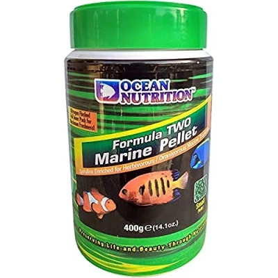 Image of Ocean Nutrition 400g Formula2 Marine Pellet Frozen Food, Small
