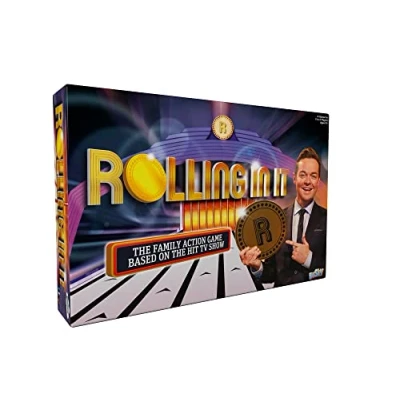 Image of Big Sky Games, Rolling in it, Board Game, Ages 8+, 1 4 Players, 30 Minutes Playing Time, Multicolor,BSG1001