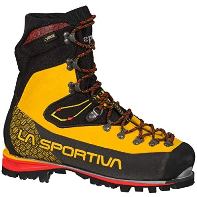 Image of La Sportiva Men&#039;s Nepal Cube GTX Mountain Boots, Yellow, 11.5 UK