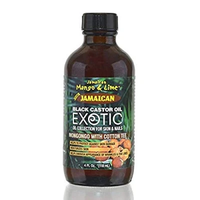 Image of Jamaican Mango &amp; Lime Black Castor Oil Mongogo 4 oz