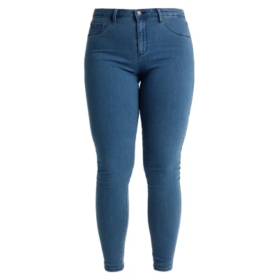 Image of ONLY Carmakoma Carthunder PUSH UP REG SK MBD NP Slim fit jeans, Women&#039;s, Size: 22, Medium blue denim