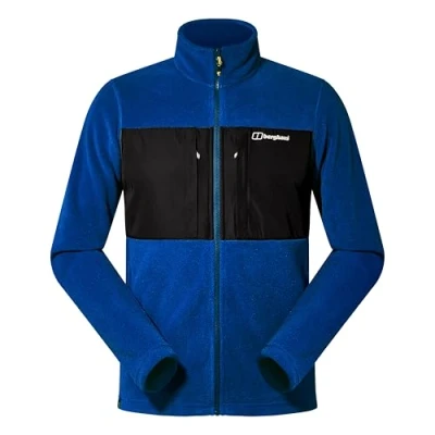 Image of Berghaus Men&#039;s Prism Guide Interactive Jacket, Electric Cobalt/Jet Black, S