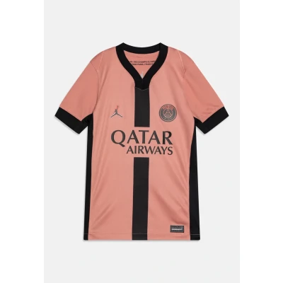 Image of Nike Performance Paris ST Germain DF Unisex Club wear for kids, Size: 6 8y, Rust pink/black