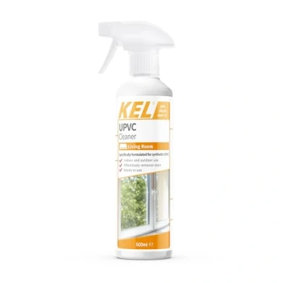 Image of KEL UPVC Cleaner Spray for All Synthetics, Ideal Doors &amp; Window Frames 500ml