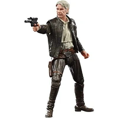 Image of Star Wars The Black Series Archive Han Solo Toy 6 Inch Scale Force Awakens Collectible Action Figure