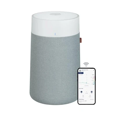Image of Blueair Blue 511i Max Smart WiFi Air Purifier, HEPASilent Dual Filtration Up To 43m², Whisper Quiet, Cleaner for Pets, Allergies, Virus, Dust, Mould, Smoke