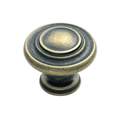 Image of Carlisle Brass FTD515PT FTD Traditional Pattern KNOB 34MM, Gold