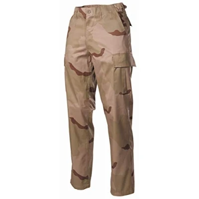 Image of MFH Men&#039;s US BDU Combat Trousers 3 Colour Desert Size M