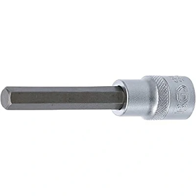 Image of BGS 4264 Bit Socket length 100 mm 12.5 (1/2&quot;) Drive internal Hexagon 10