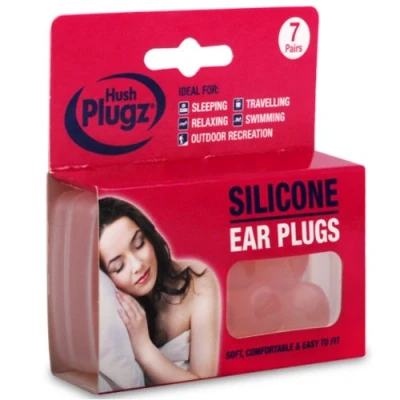 Image of 14 Pairs Of Skin Tone Adult Mouldable, Silicone Putty, Swimming &amp; Sleeping Ear Plugs