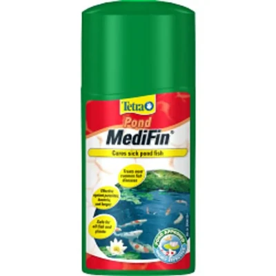 Image of Tetra Pond MediFin, to Treat Most Common Fish Diseases, 250 ml