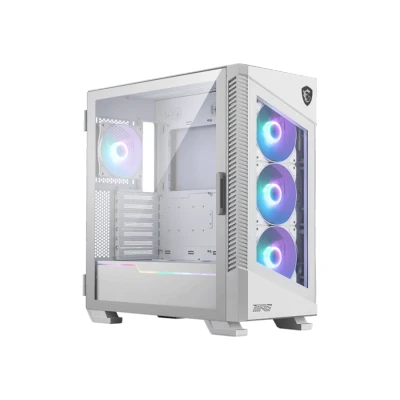 Image of MSI MPG VELOX 100R ATX Mid Tower PC Case White, White