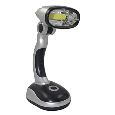 Image of Easylife Desk Lamp with Tilting Head, 100 Lumens of White Light, Reading Lamp, Small Bedside Study Bed Fully Guaranteed