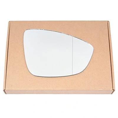 Image of Less4spares Wing Mirror Glass Right Compatible with VW Beetle 2011 2019 STICK ON Driver Off Side Blind Spot