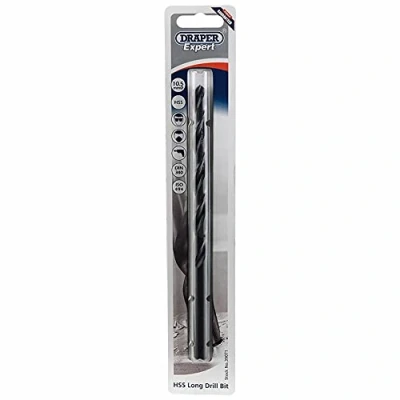 Image of Draper 39071 Expert HSS Extra Long Drill Bit, 10.5mm Ø x 184mm