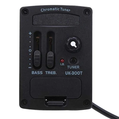 Image of Ukulele 2 Band Amplifier Equalizer EQ Preamp Mic Accessories